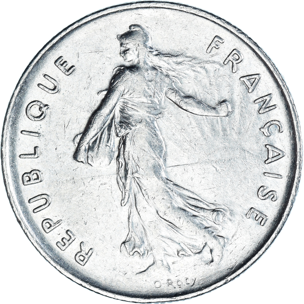 Coin, France, Semeuse, 5 Francs, 1991, Paris, , Nickel Clad