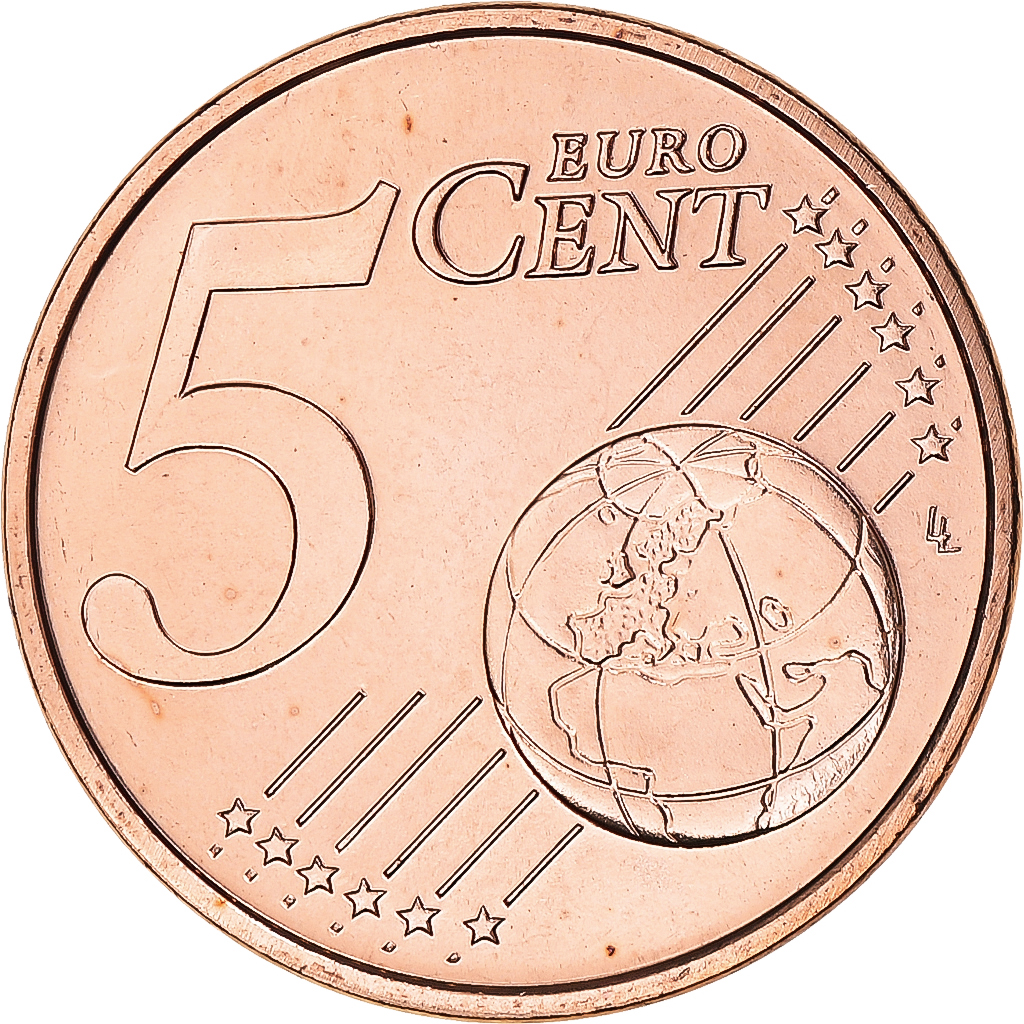 Malta, 5 Euro Cent, 2015, BU, STGL, Acier plaqué cuivre, KM:127