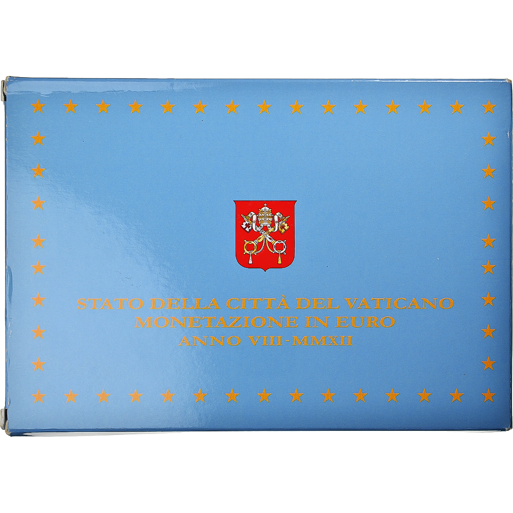 Vatican, Pape Benoît XVI, Set 1 ct. - 20 Euro, 10 Ans de l'Euro, BE, 2012
