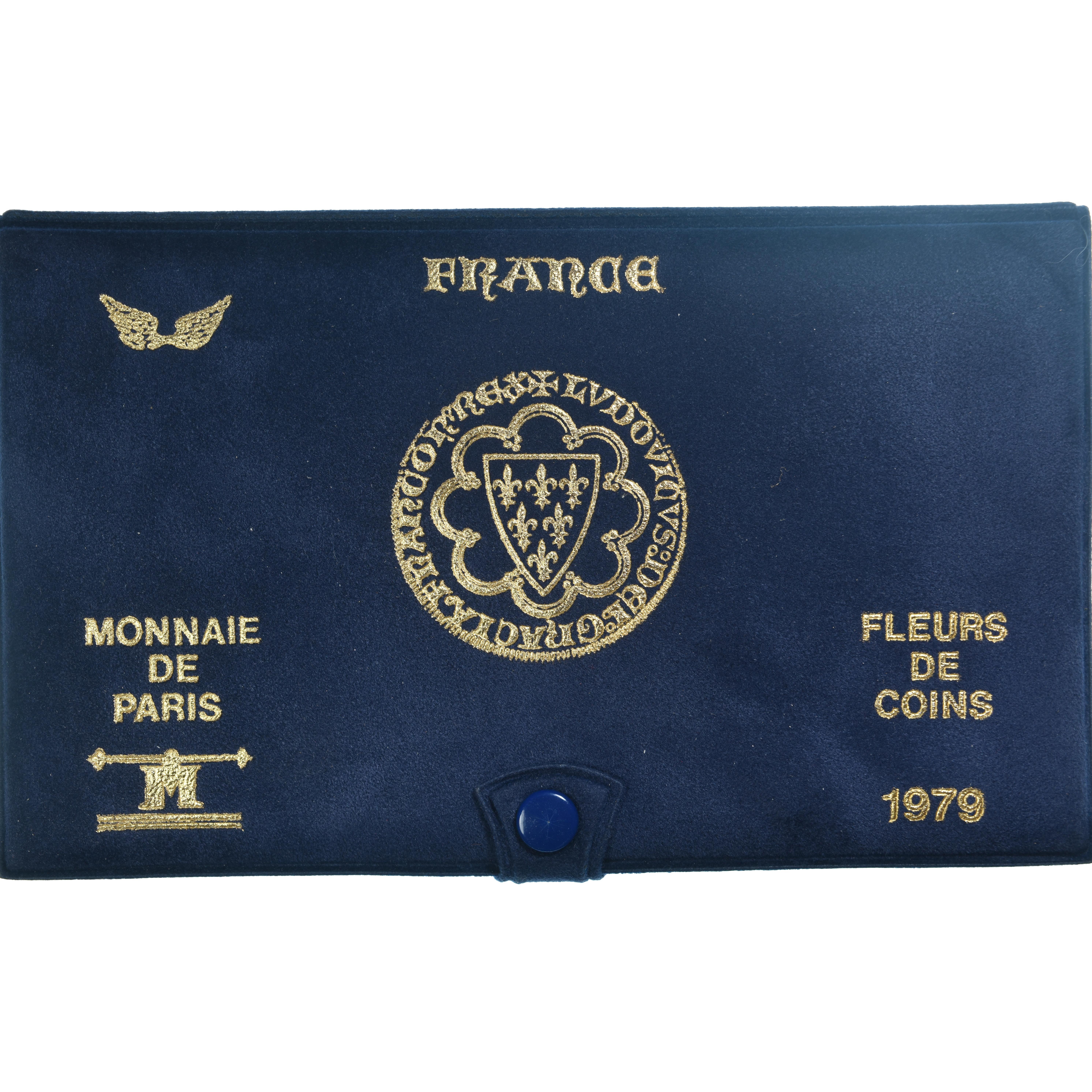 Coin, France, Monnaie de Paris, Set, 1979, COFFRET FDC 1979 AVEC AILES.