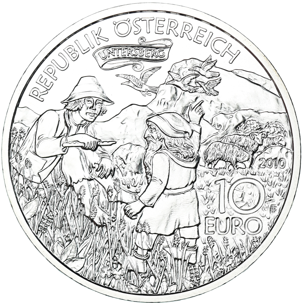Coin, Austria, 10 Euro, 2010, Vienna, (Wien), , Silver, KM:3186