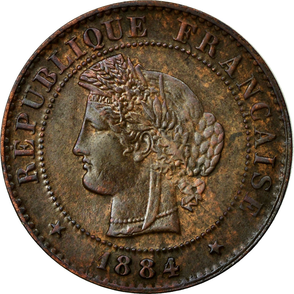 Coin, France, Cérès, Centime, 1884, Paris, , Bronze, Gadoury:88