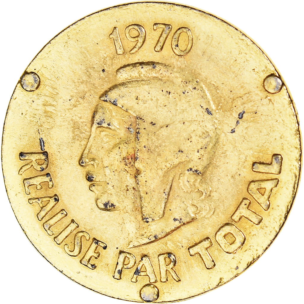 France, Token, Collection Total, Raymond Poincaré, Politics, 1970, 