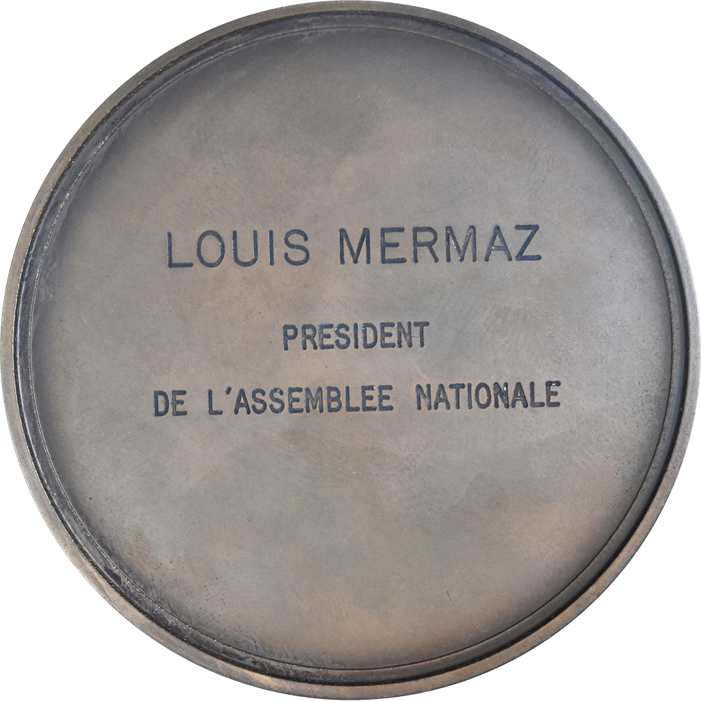 France, Medal, Louis Mermaz, Président de l'Assemblée Nationale, Politics