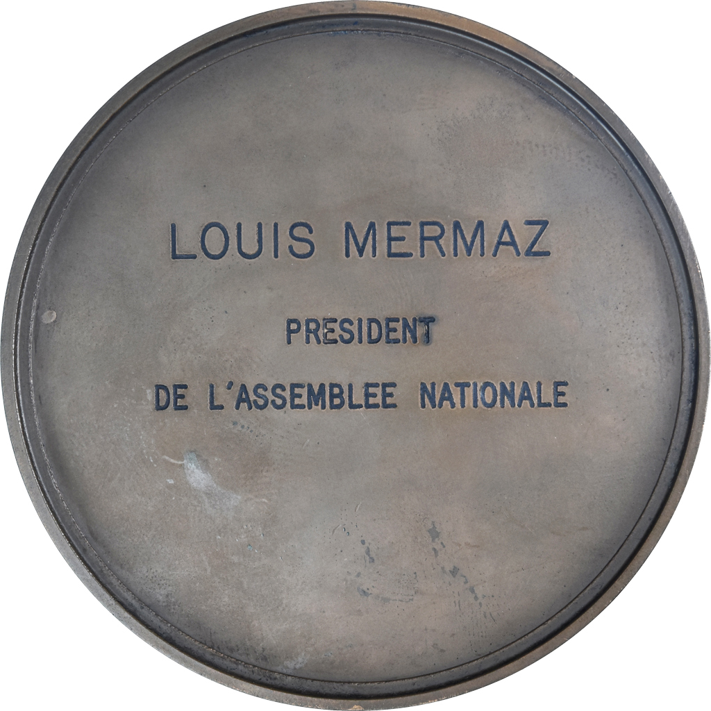 France, Medal, Louis Mermaz, Président de l'Assemblée Nationale, Politics