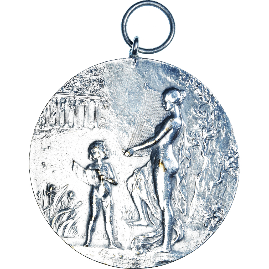 France, Medal, Concours International de Musique d'Epernay, 1905, Aug.Maillard