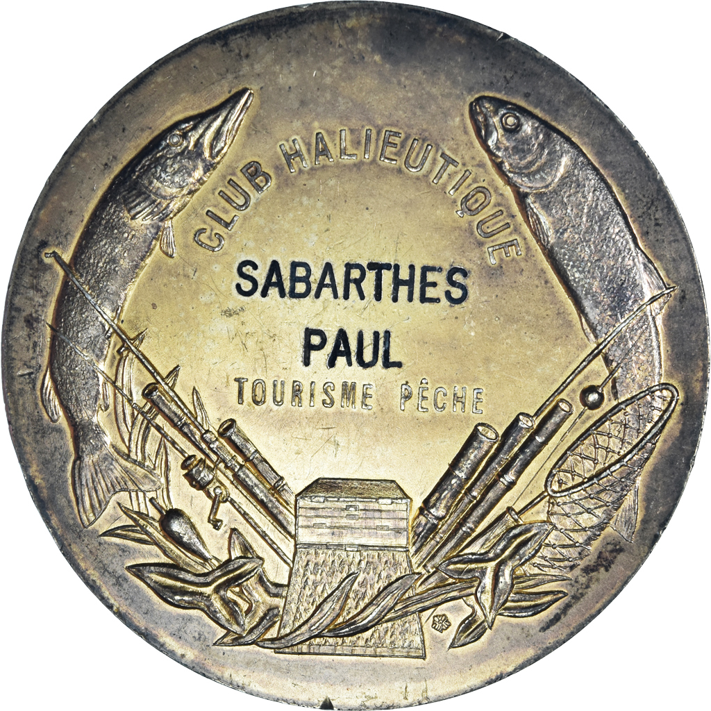France, Medal, Club Halieutique, Tourisme, Pêche, Sports & leisure, Torcheux