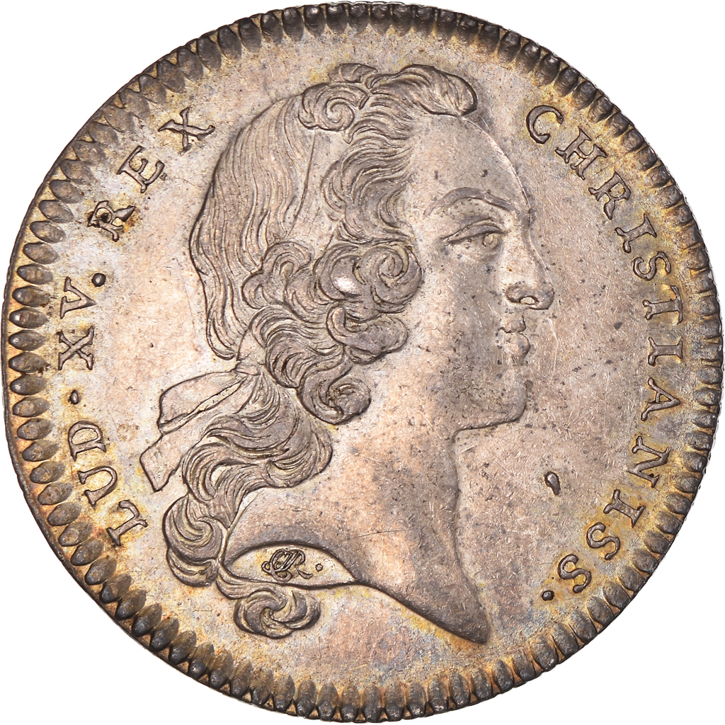 France, Token, Louis XV, Notaires Royaux de Paris, History, 1720, 