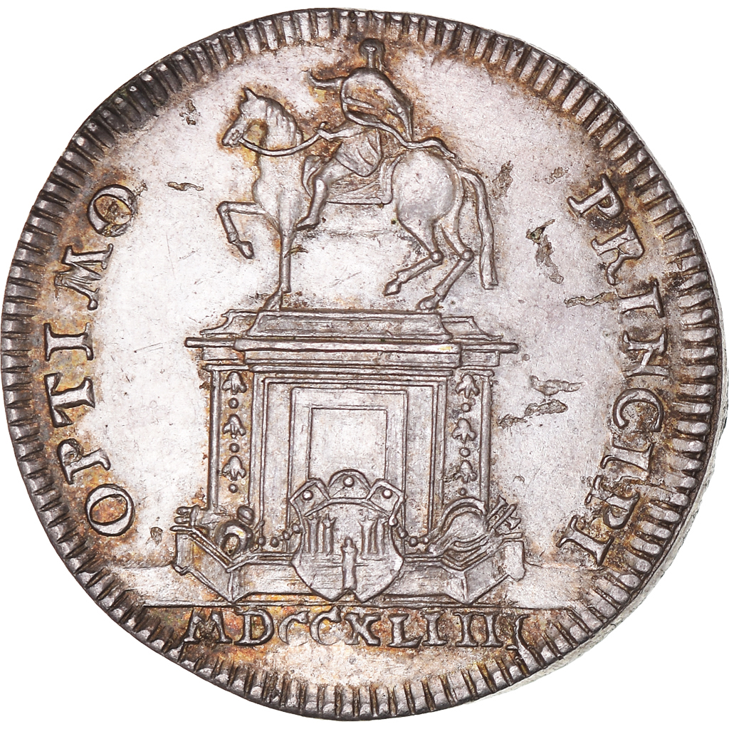 France, Token, Royal, Statue de Louis XV à Bordeaux, History, 