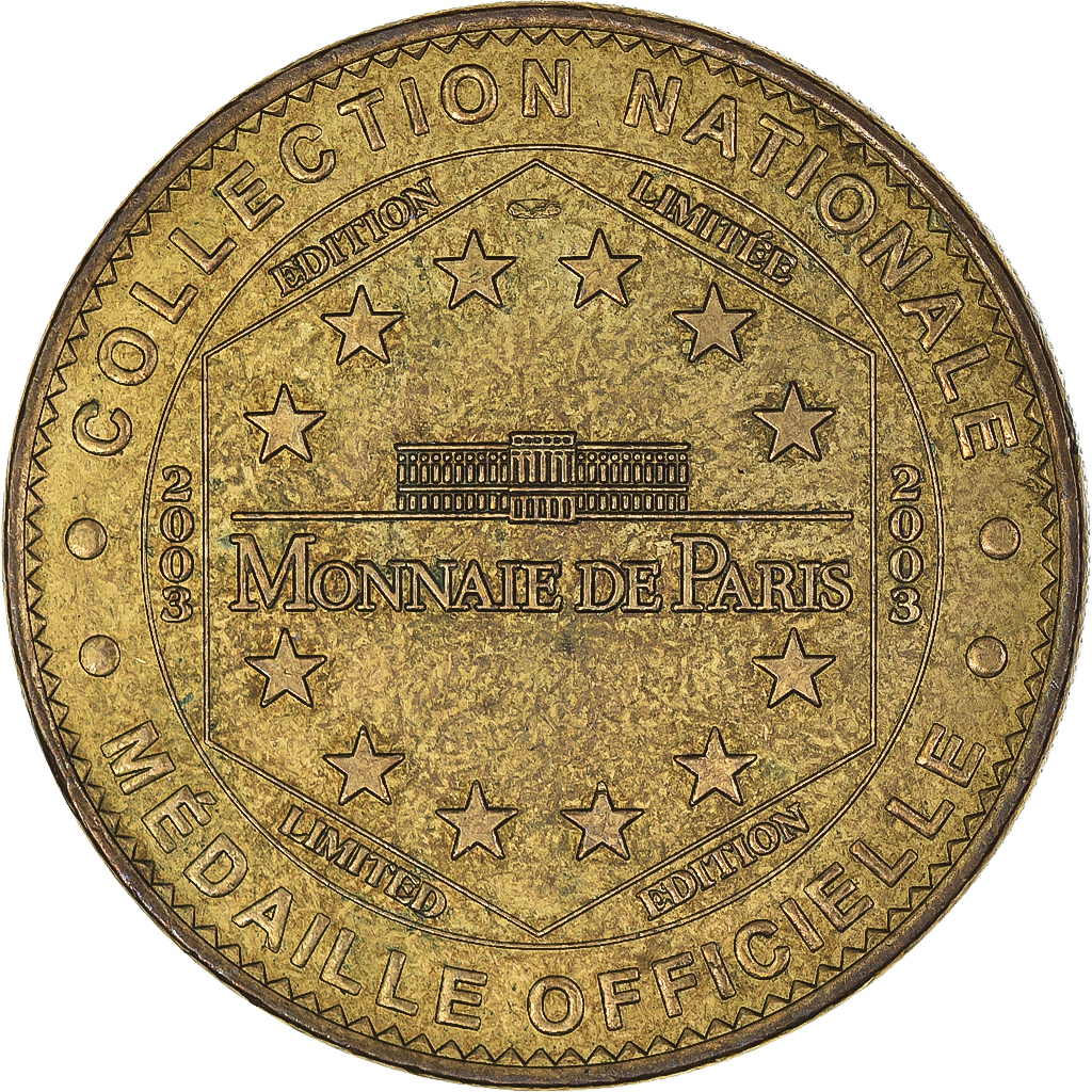 France, Token, Touristic token, Lyon - Notre  Dame de Fourviere, 2003