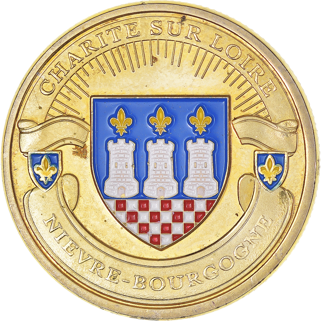 France, Token, Tourist Token, Charité-sur-Loire, Bourgogne, 