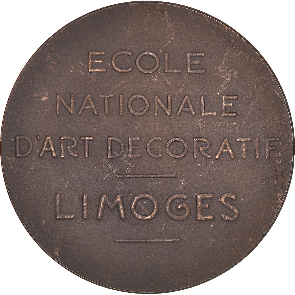 Médaille bronze Ministère de l'Instruction Publique Alphée Dubois XXème