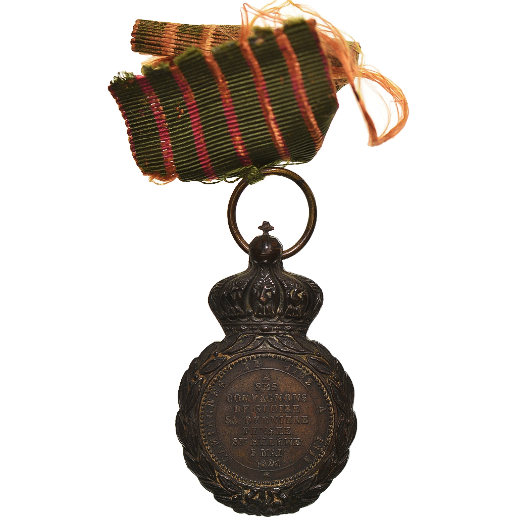 Frankrijk, Médaille de Saint Hélène, History, Medaille, 1857, Excellent