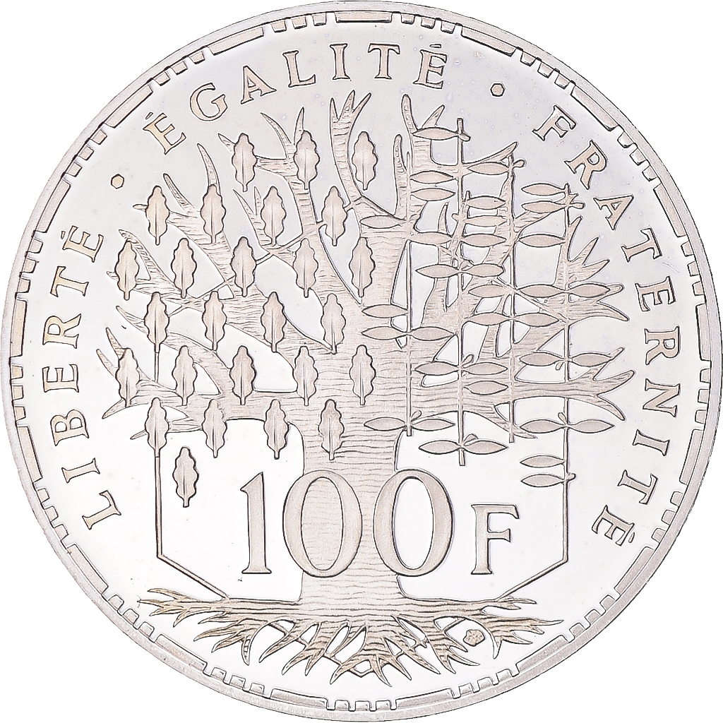 Coin, France, 100 Francs, 2001, BE, , Silver, Gadoury898 a European Coins