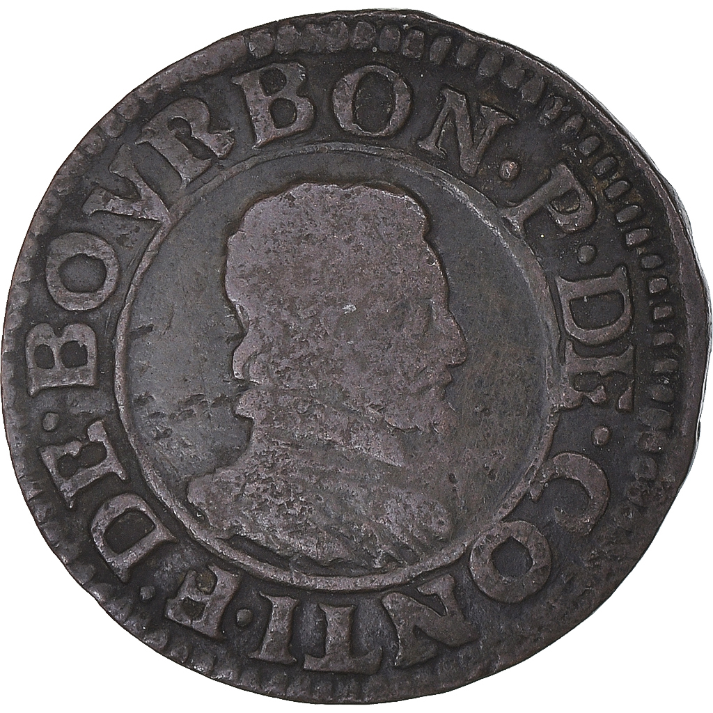Coin, France, François de Bourbon-Conti, Double Tournois, Château-Regnault