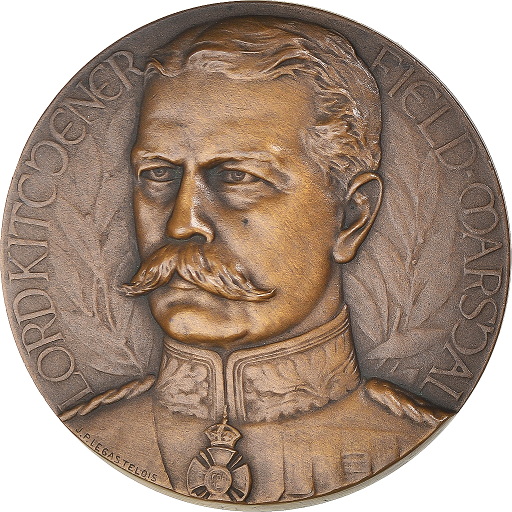 United Kingdom, Medal, Hommage à Lord Kitchener, WAR, undated (1916)