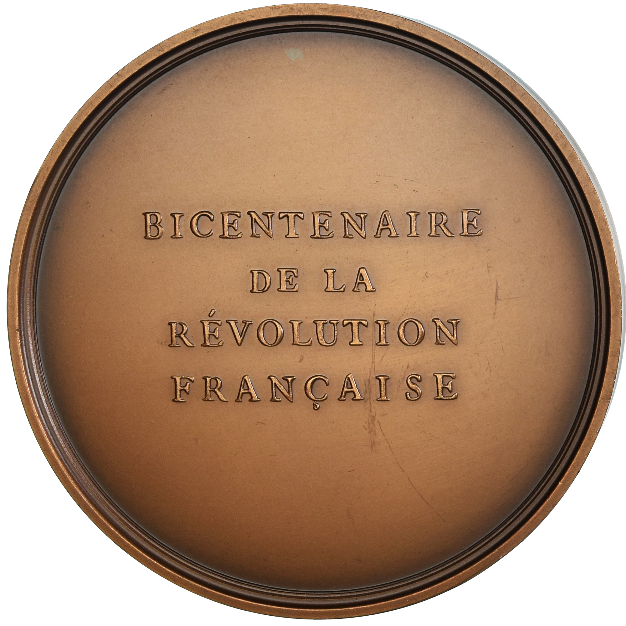 France, Medal, Révolution Française, Nuit du 4 Août, History, 1987, Boto