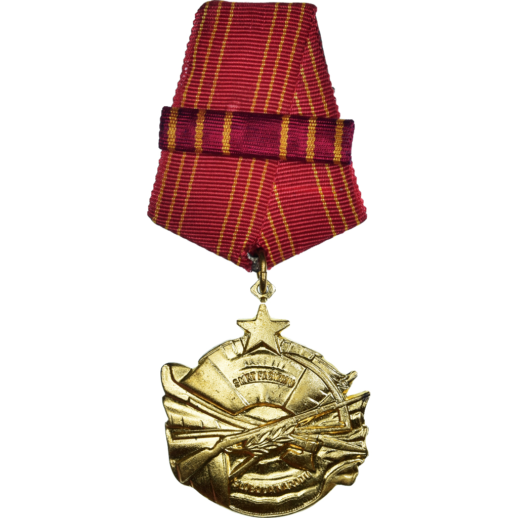 Yugoslavia, Ordre de la Bravoure, Medal, Undated (1943), Barrette Dixmude