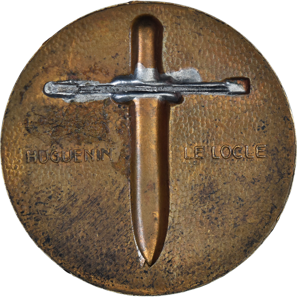 Switzerland, Medal, WAR, I.VIII.1940, Huguenin, , Bronze