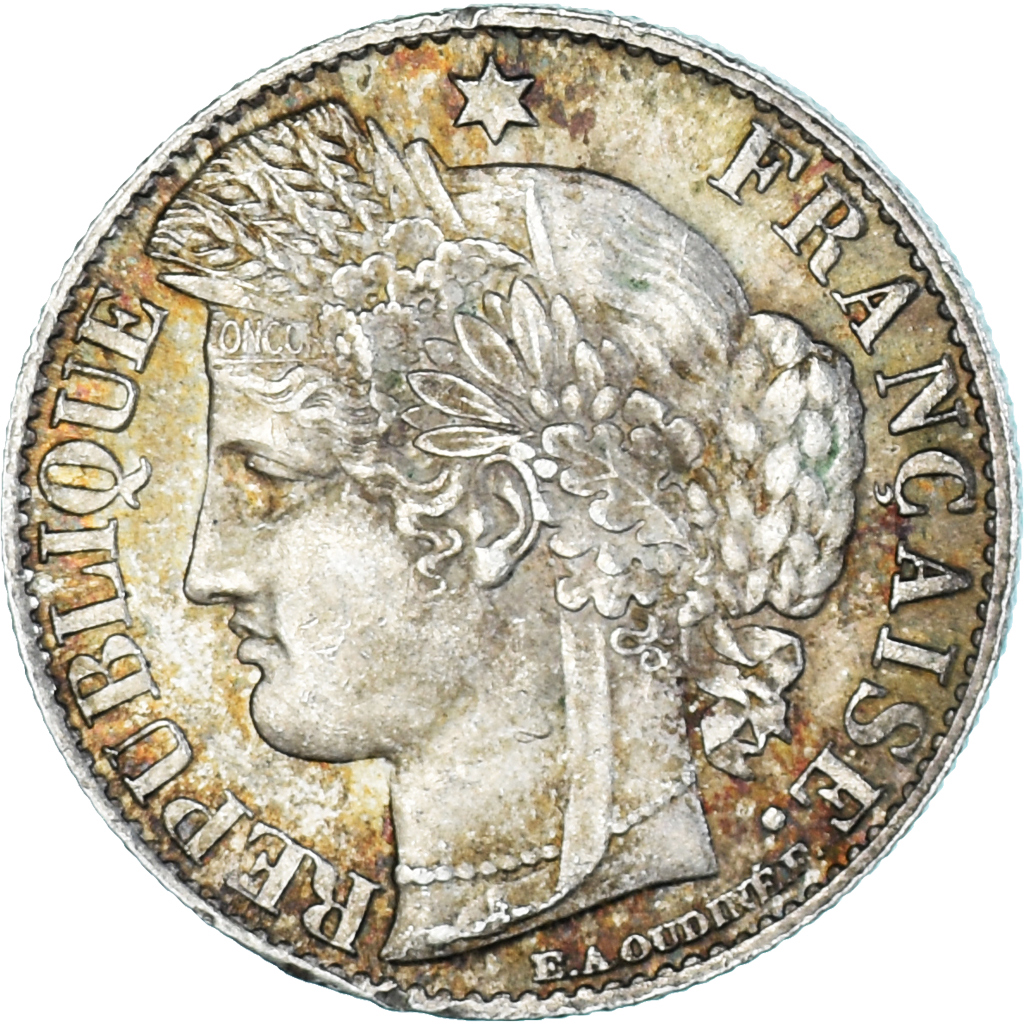 Coin, France, Cérès, 50 Centimes, 1882, Paris, , Silver, KM:834.1