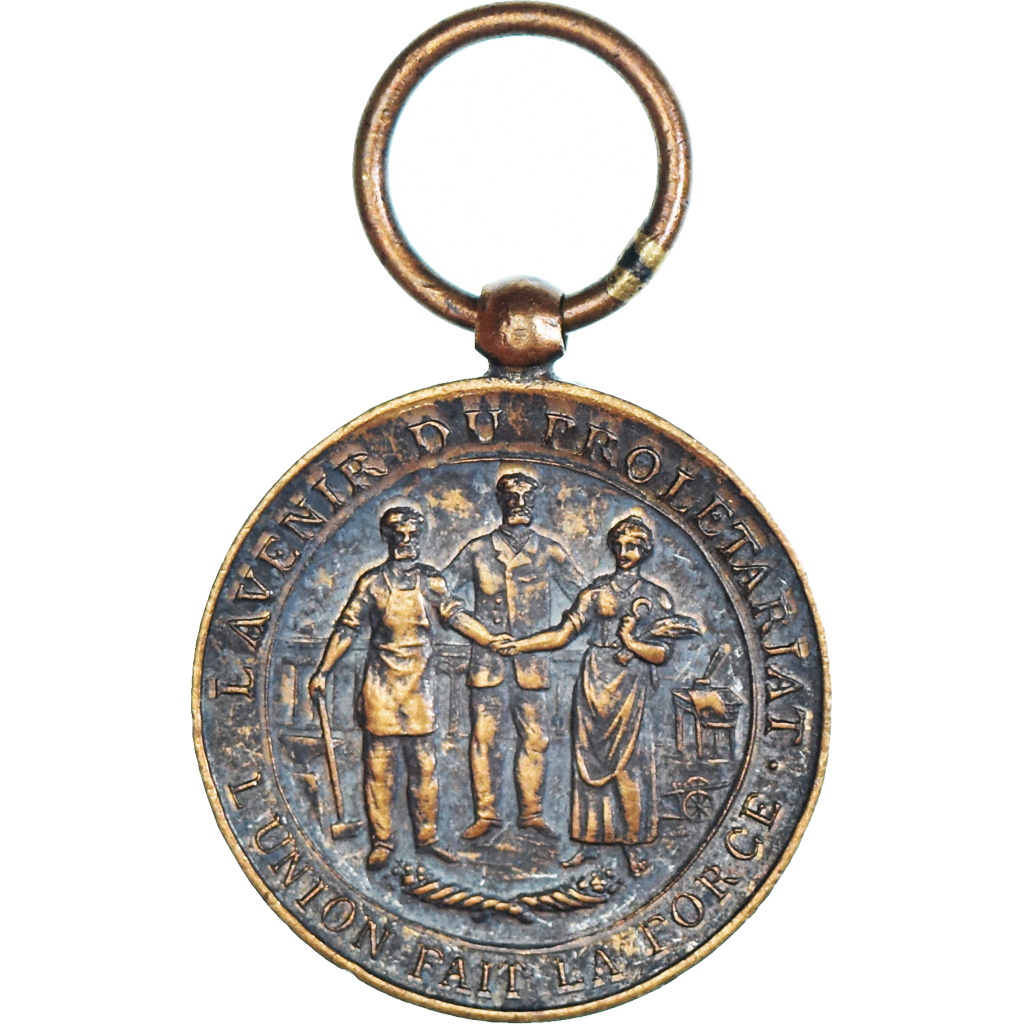 France, Société Civile de Retraite et d'Assistance Mutuelle, Medal, 1893, Very