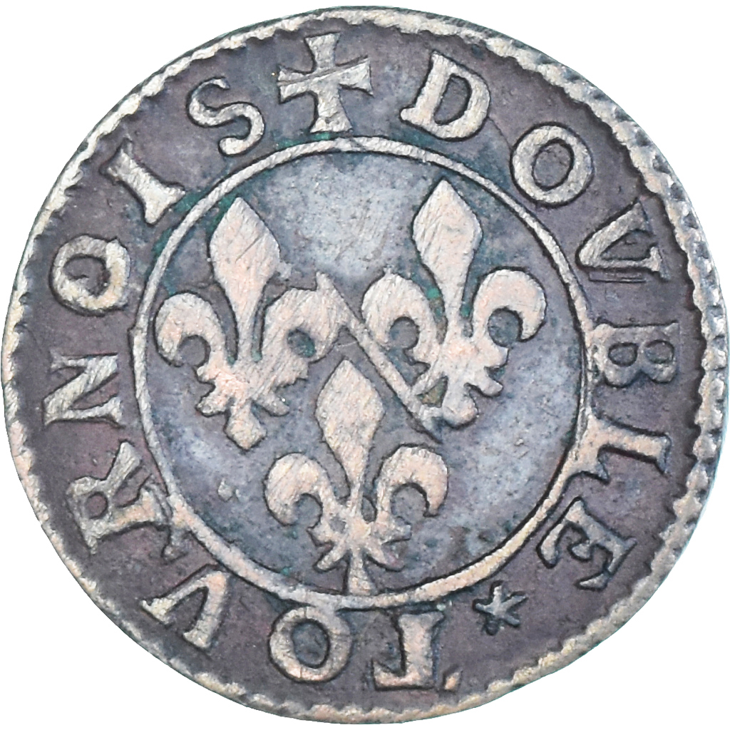 Coin, France, CHÂTEAU-REGNAULT, François de Bourbon-Conti, Double Tournois