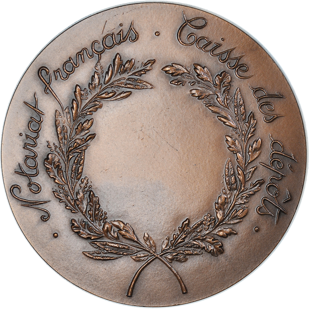 France, Medal, Jean Etienne Marie Portalis , Notariat Français, 1978, Santucci
