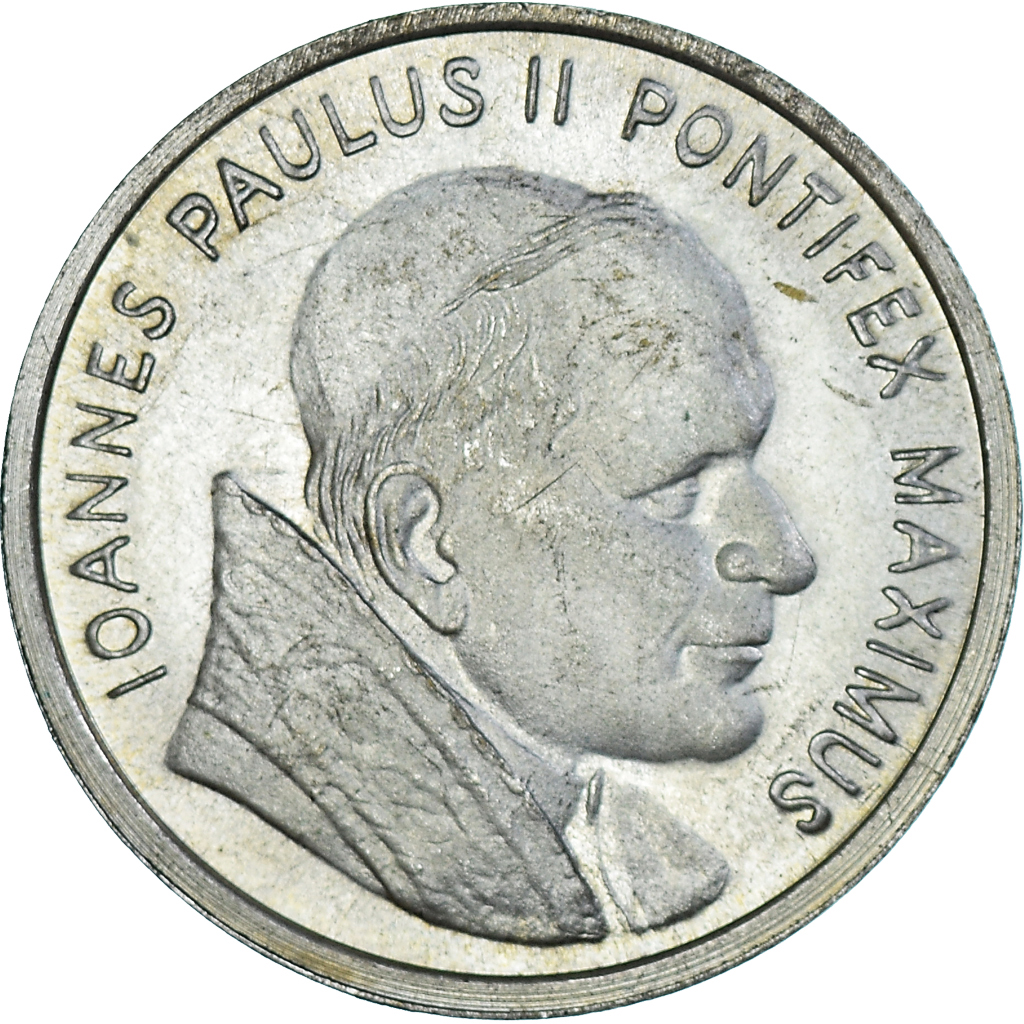 Vatican, Medal, Jean-Paul II, Jesus Redemptor Hominis, Religions & beliefs