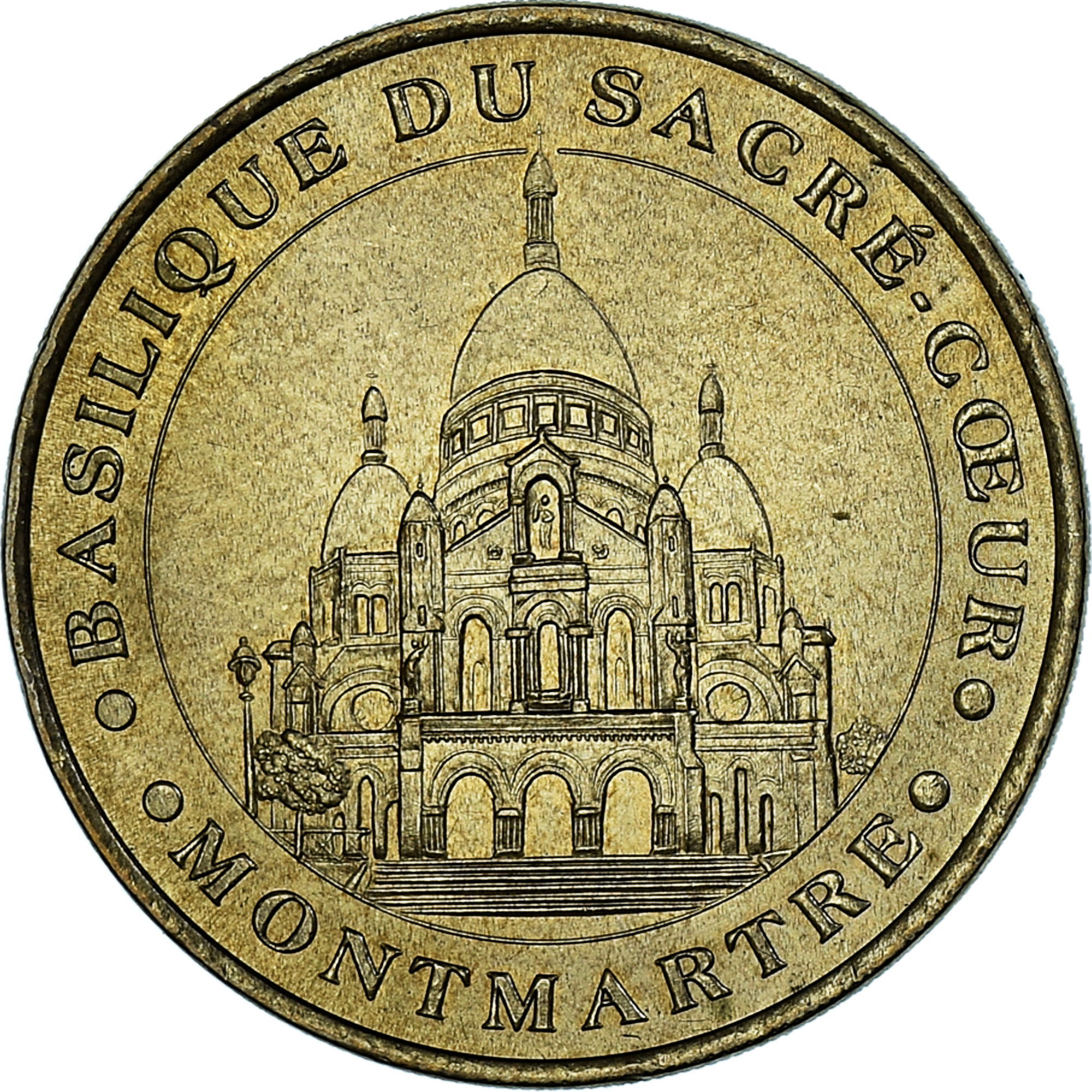 France, Token, Touristic token, Sacré Coeur de Montmartre n°1, 2001, Monnaie