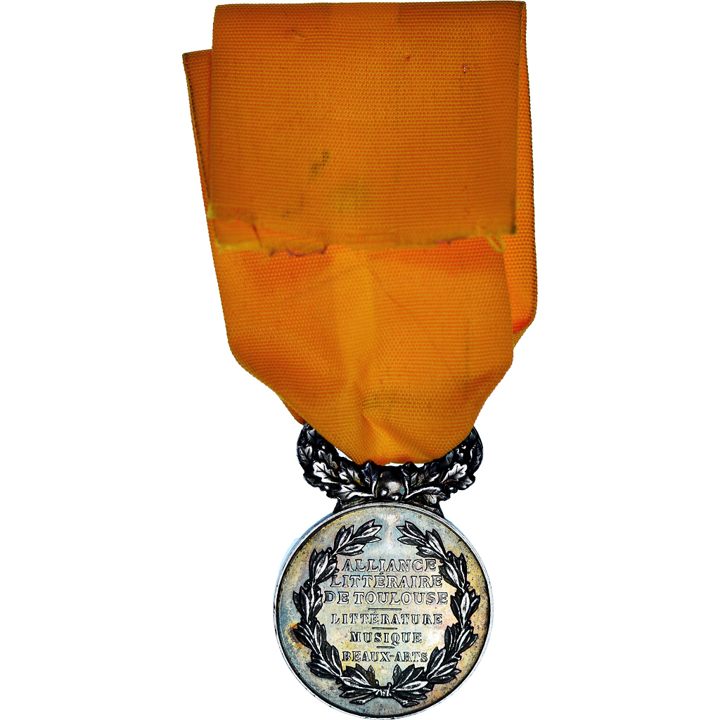 France, Alliance Littéraire de Toulouse, Arts & Culture, Medal, Uncirculated