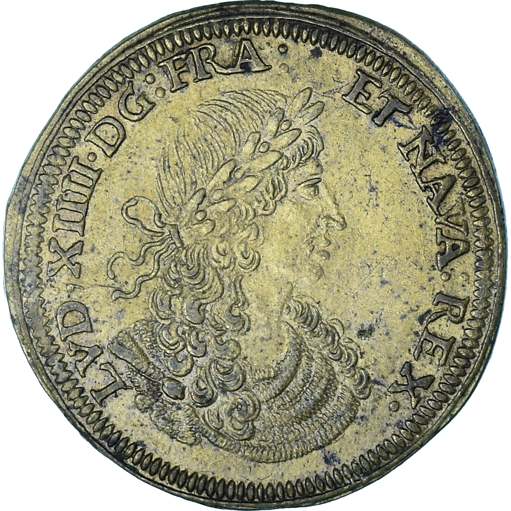 France, Token, Royal, Louis XIV, Nuremberg, Cornélius Lauffers, History