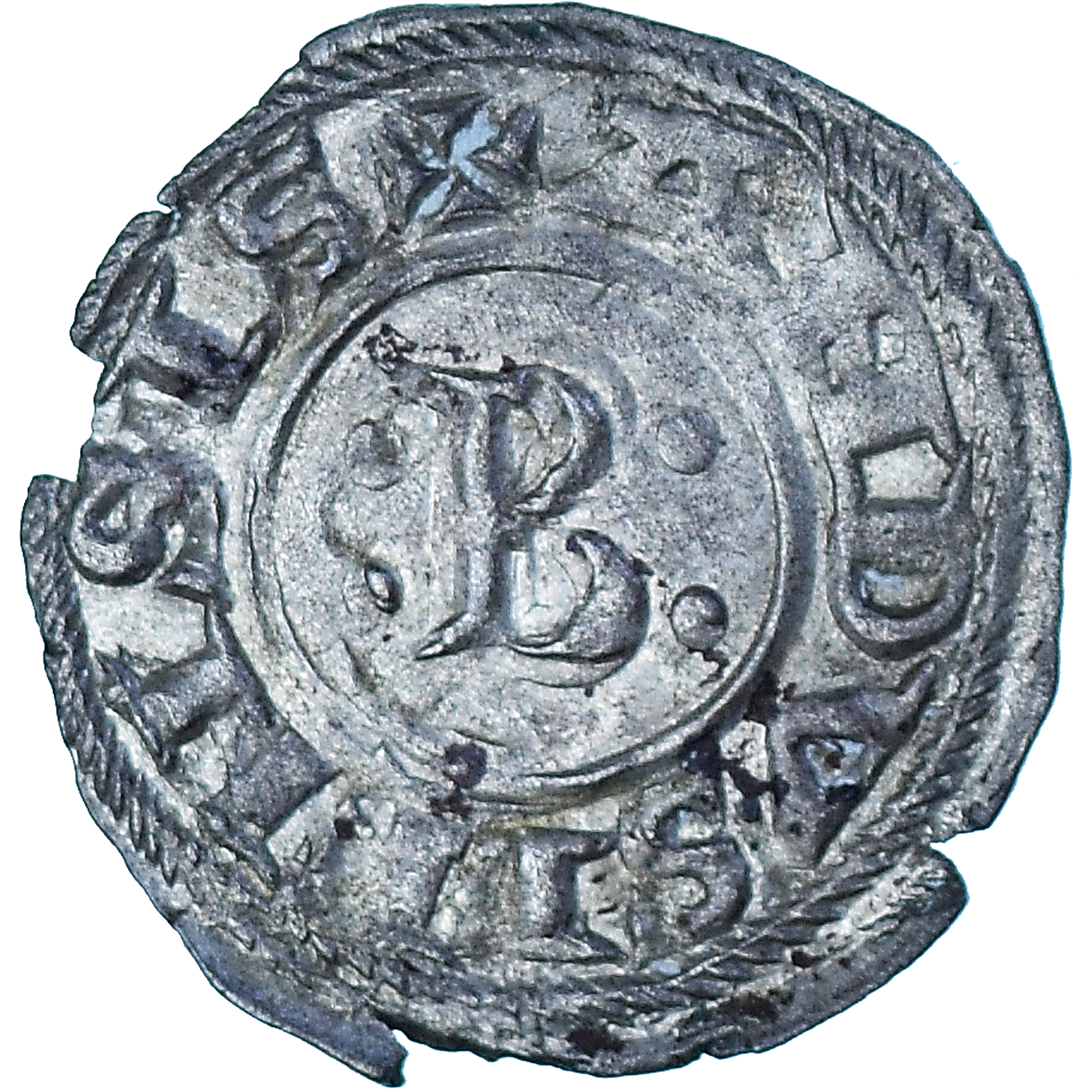 Coin, France, Languedoc, Obol, 1150-1160, Sommières, , Silver