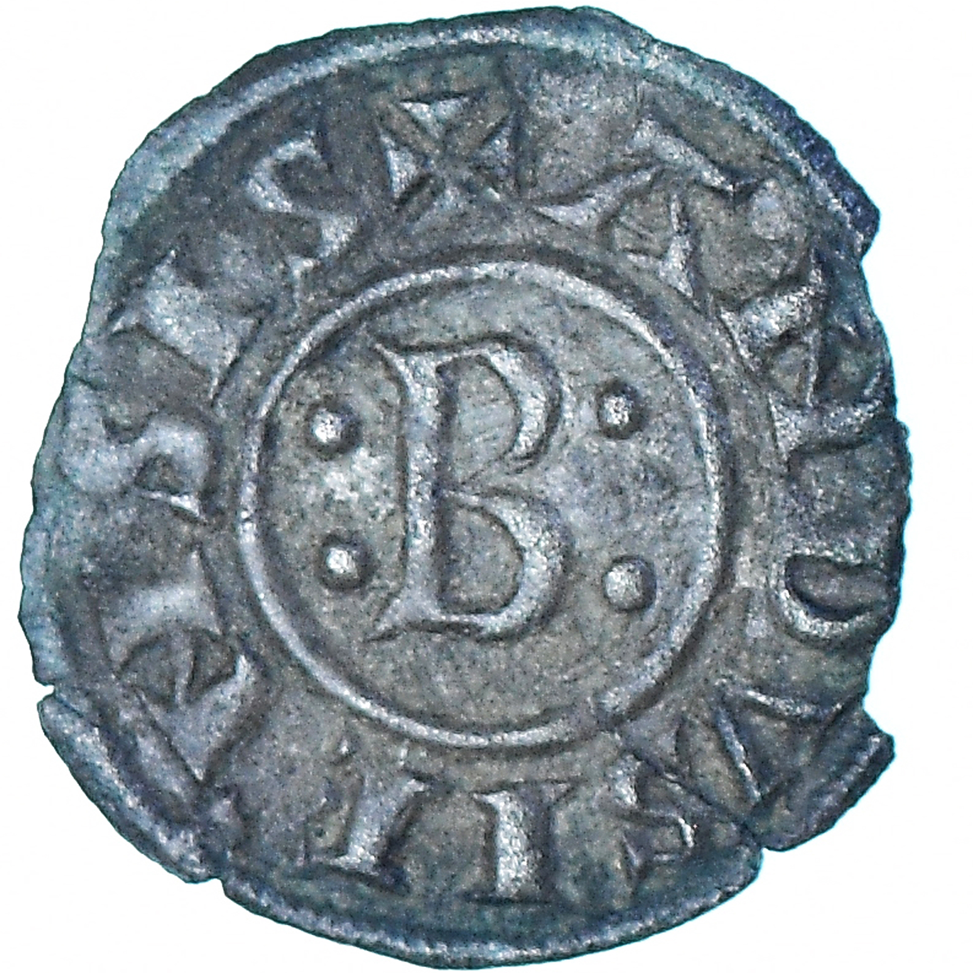 Coin, France, Languedoc, Obol, 1150-1160, Sommières, , Silver