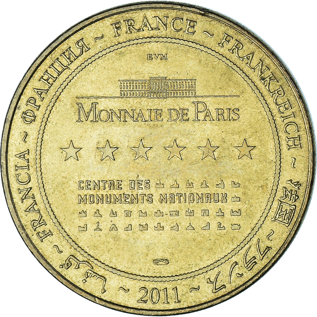 France, Token, Touristic token, Le Mont-Saint-Michel - L'Archange n°5, Arts &