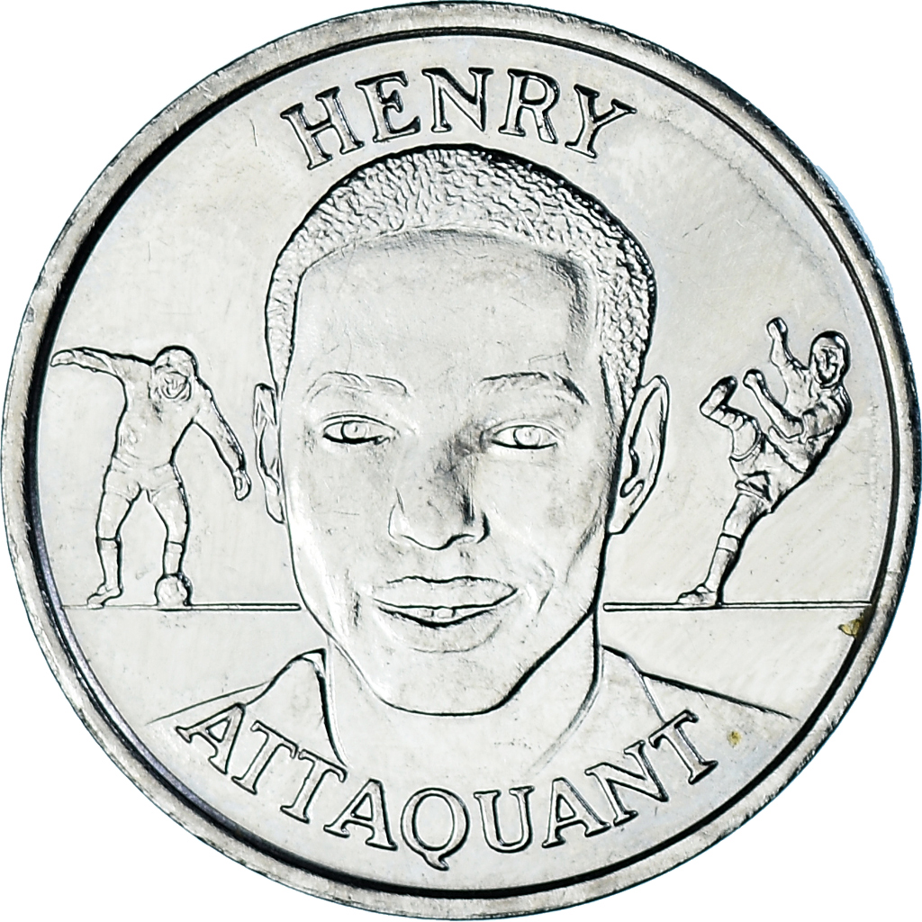 France, Token, Football, Thierry Henry, Attaquant, Sport, 1999, AU