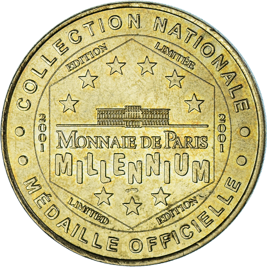 France, Token, Touristic token, Le Pic du Midi, 2001, MDP, 