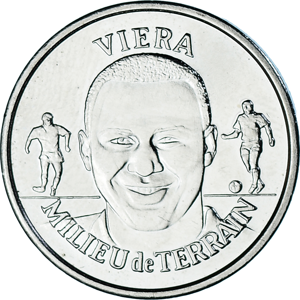 France, Token, Football, Patrick Vieira, Sport, 1999, , Nickel