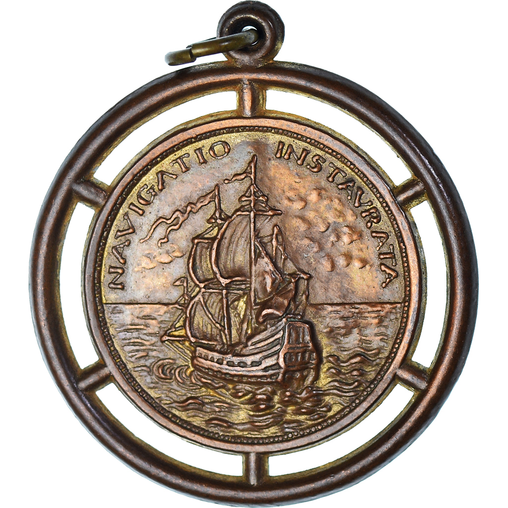 France, Medal, Louis XIV, La Marine Française, History, Restrike, 