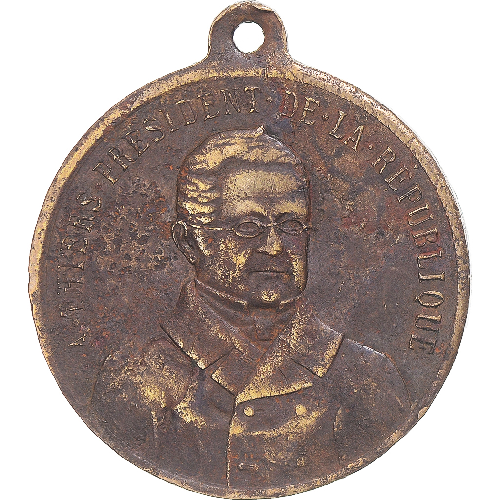France, Medal, Adolphe Thiers, Sport Nancéien, Concours du 3 Août, 1879