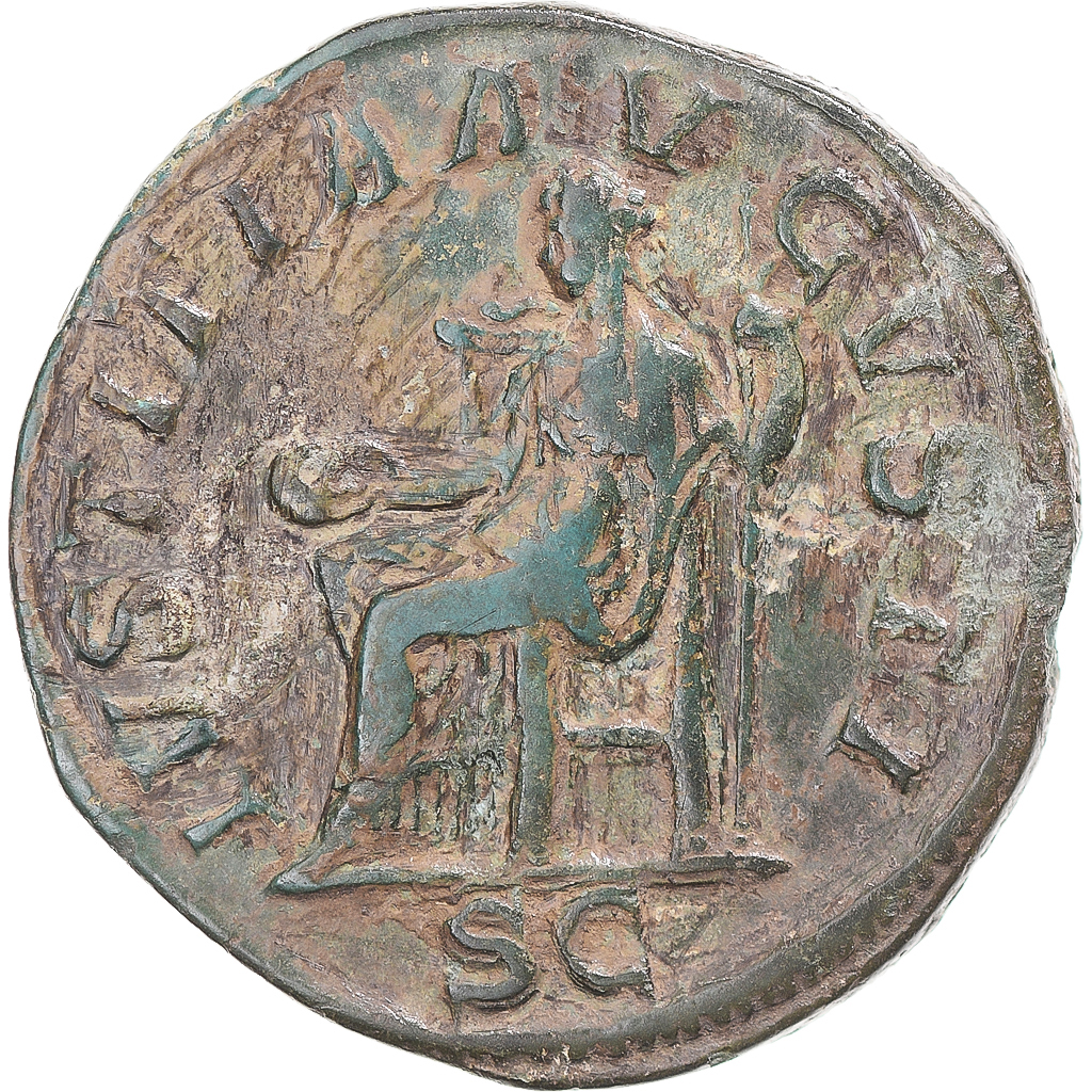 Coin, Severus Alexander, Sestertius, 222-231, Rome, , Copper, RIC:563b