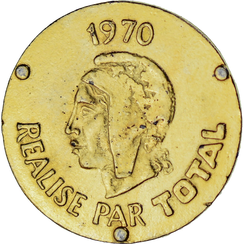 France, Token, Collection Total, Aristide Briand, Politics, 1970, 