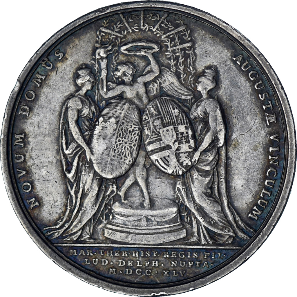 Frankrijk, Medaille, PREMIER MARIAGE DU DAUPHIN ET DE MARIE THERESE, History
