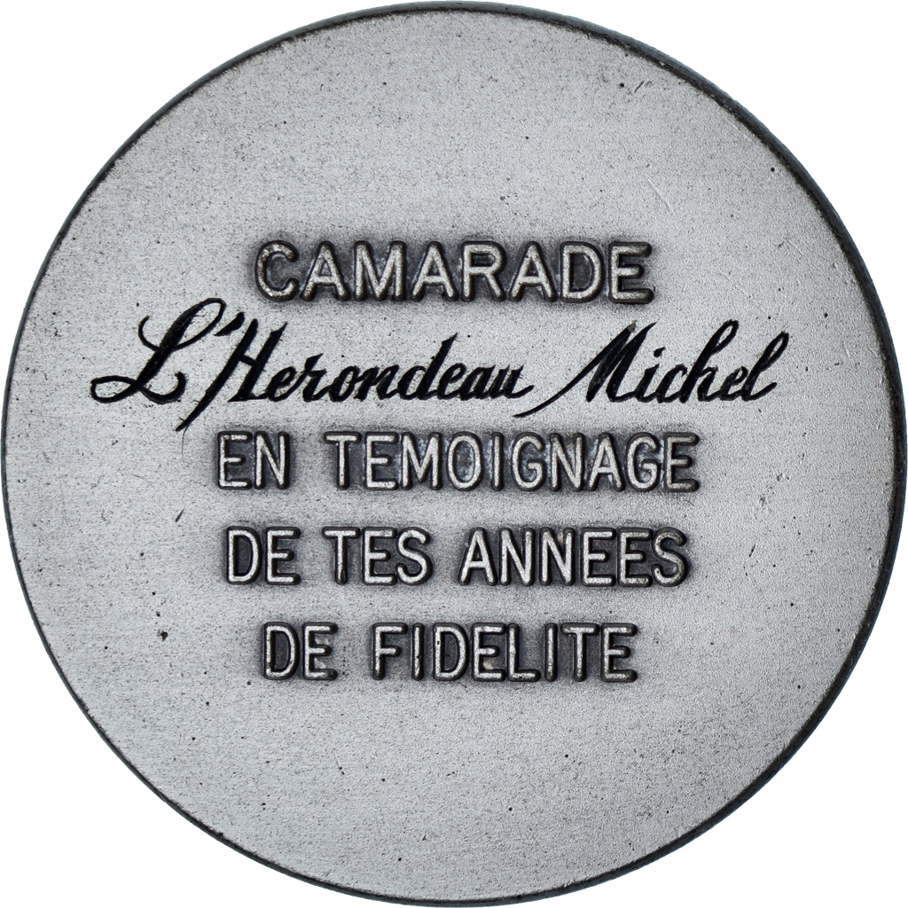 France, Medal, Syndicat, CGT, , Silvered bronze