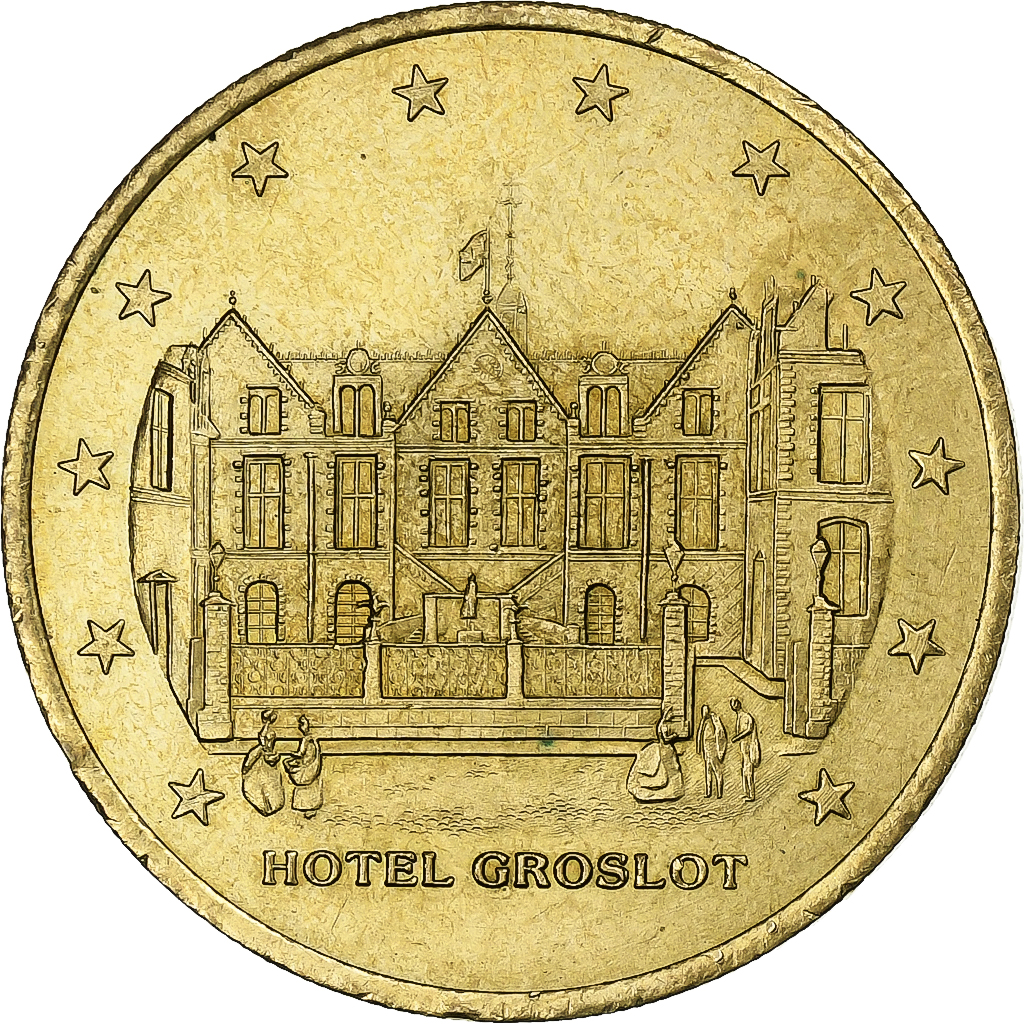 France, 1 Euro, Orléans, 1998, Copper-nickel Aluminium, EF