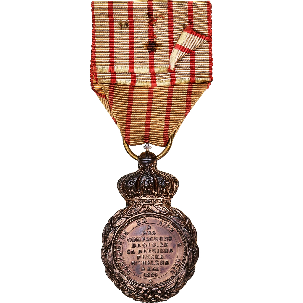 Frankrijk, Médaille de Sainte-Hélène, Medaille, 1857, Excellent Quality
