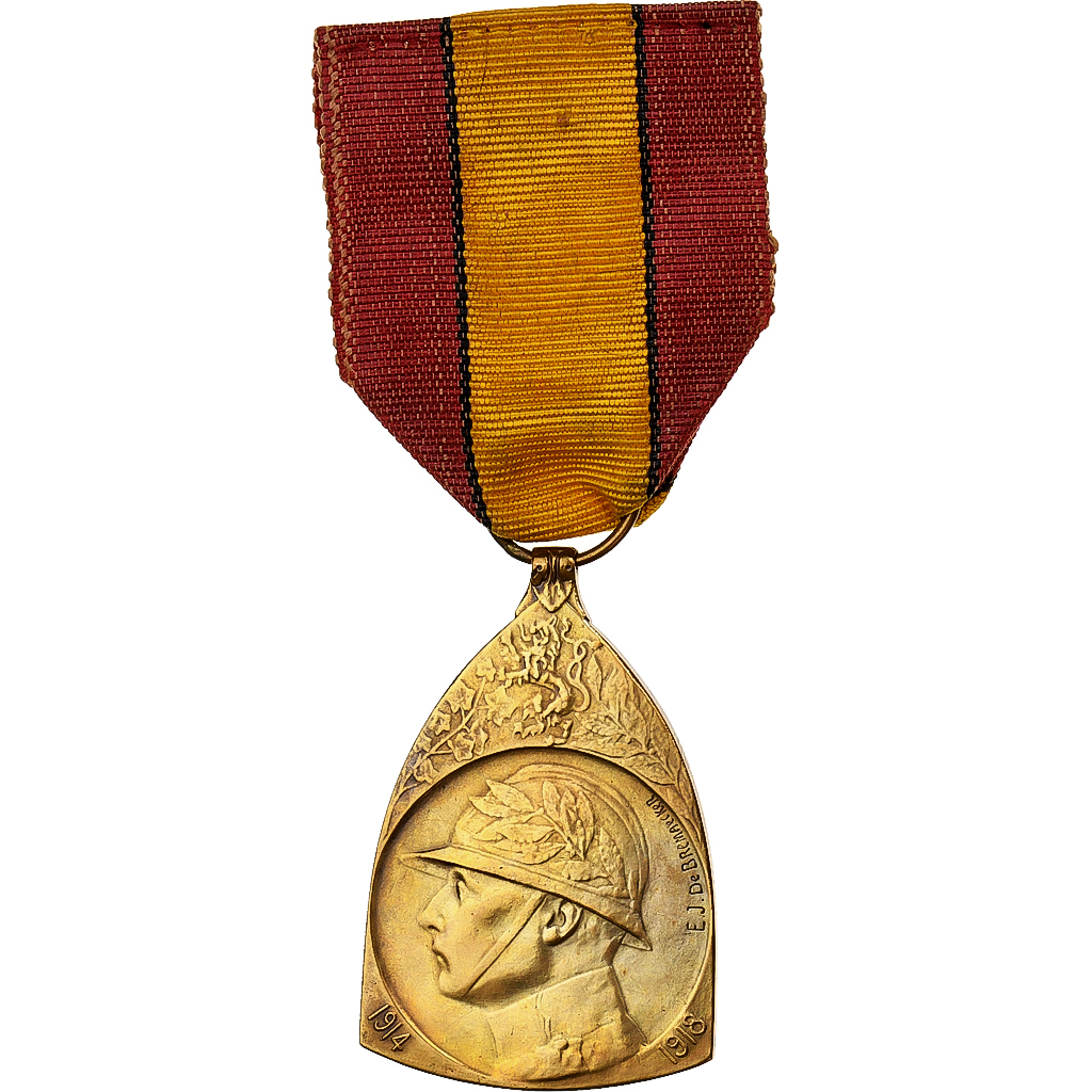 Belgium, Médaille Commémorative de la Grande Guerre, Medal, 1914-1918