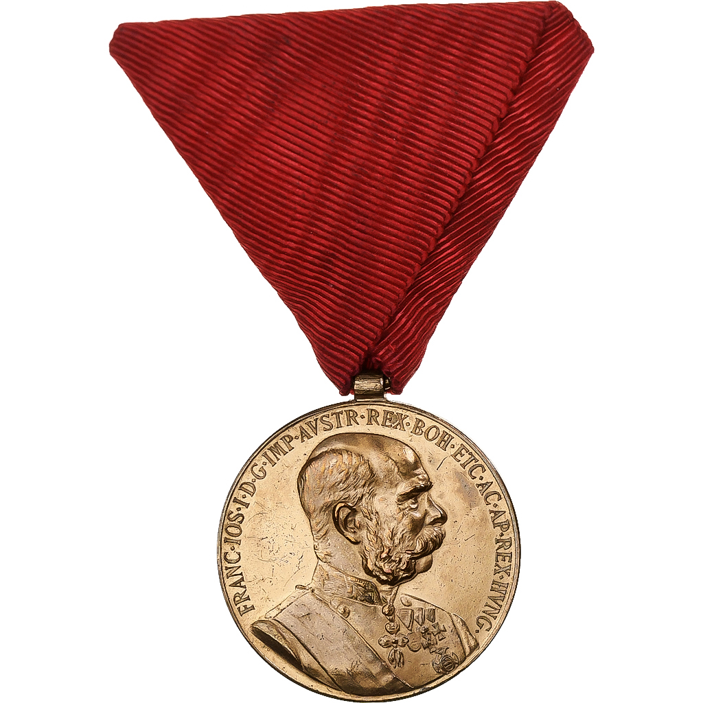 Austria, Jubilé de François - Joseph, Medal, 1898, Excellent Quality, Bronze