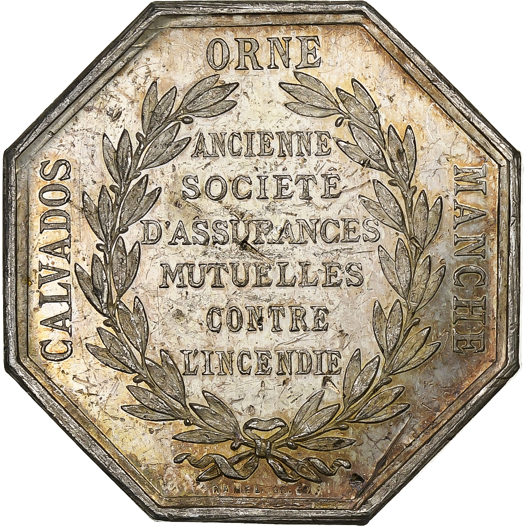 France, Token, Ancienne Société d'Assurances Mutuelles contre l'Incendie