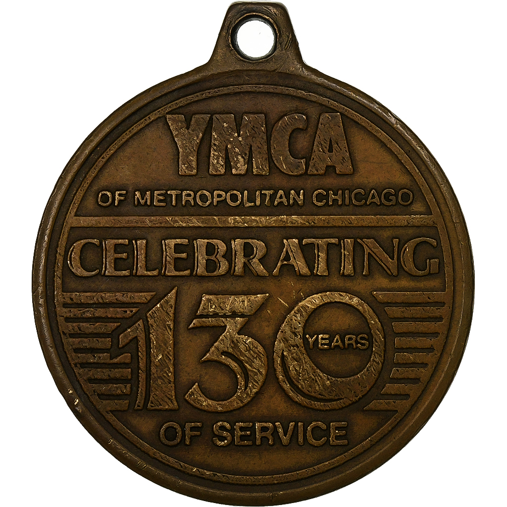United States of America, Medal, YMCA of Metropolitan Chicago Celebrating 130