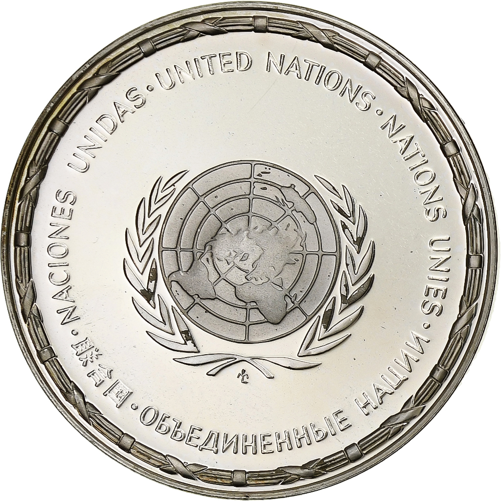 France, Medal, Nations Unies, Bénin, Silver, 